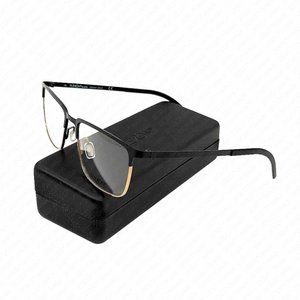 Flexon Men's B2034 003 54mm Matte Black Copper Eyeglasses